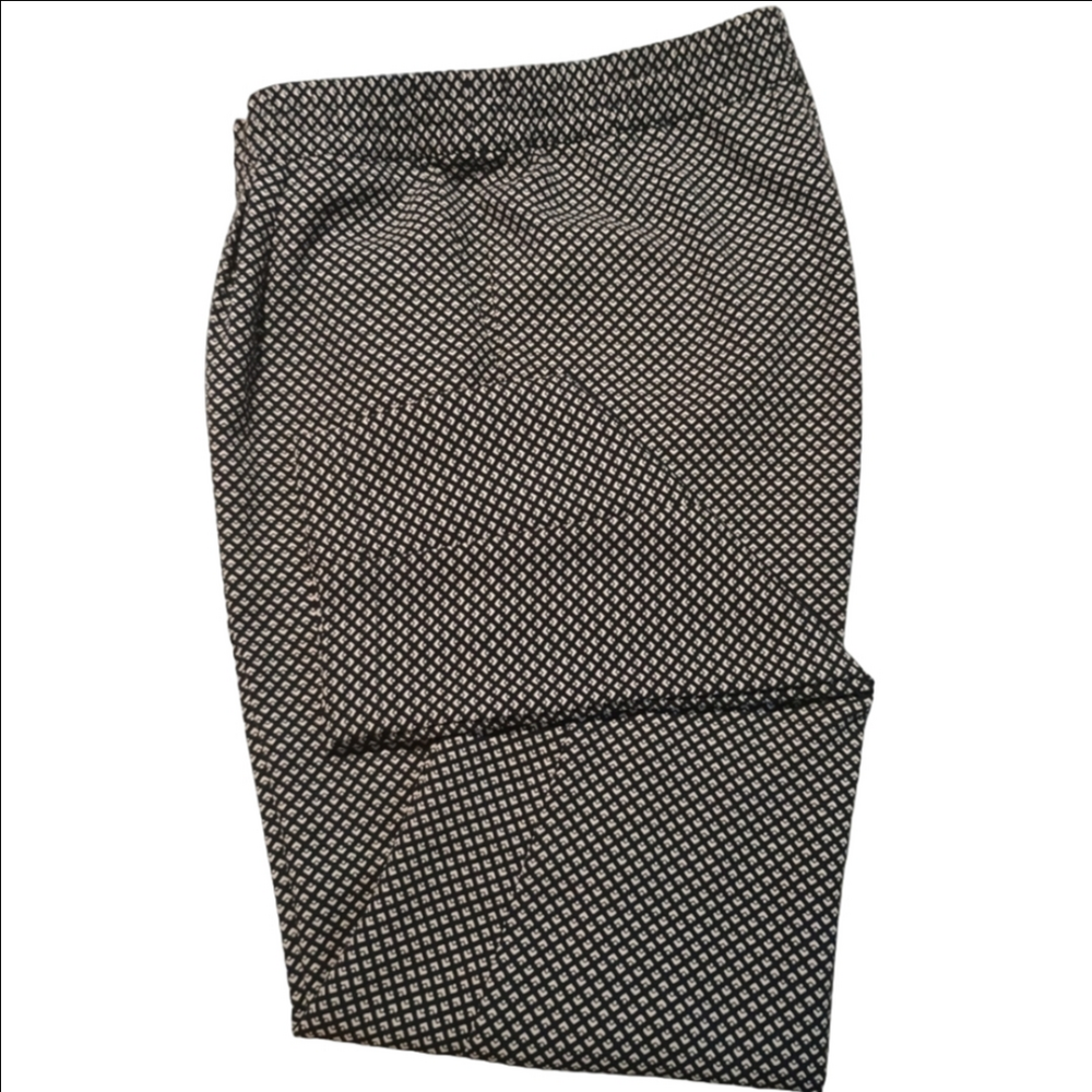 Gap Navy and White Geometric Pattern Pants